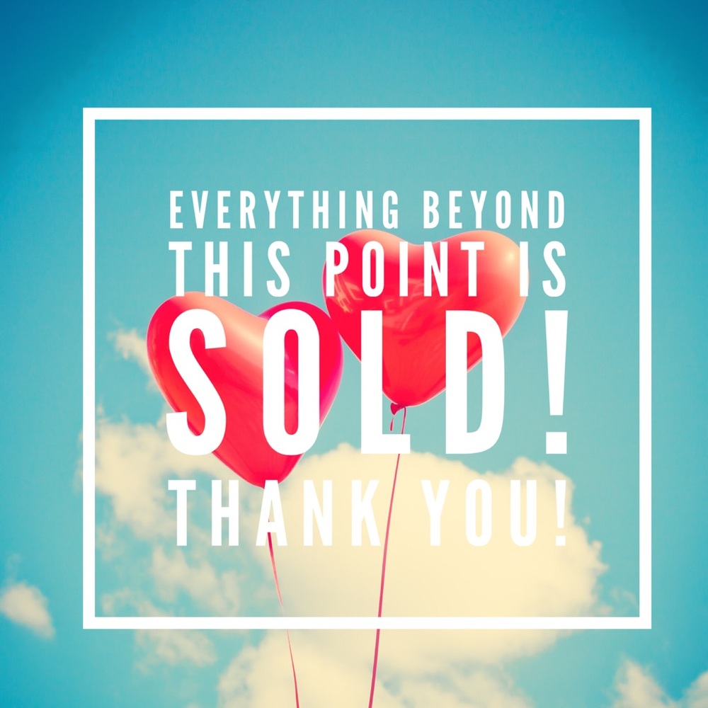 ❤️ SOLD Beyond This Point ➡️